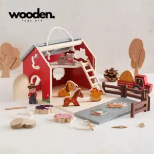 Animals Farm Blocks - Wooden Toy