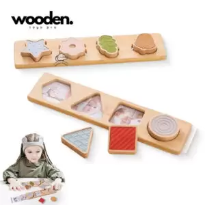 Children Stacking High Blocks Constructor - Wooden Toys